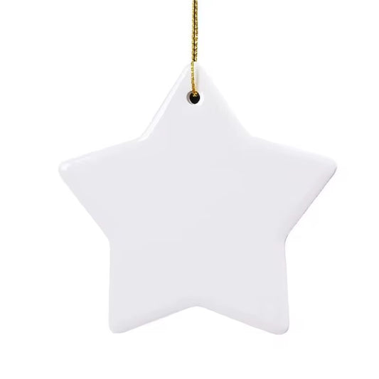 Star sublimation ceramic decoration