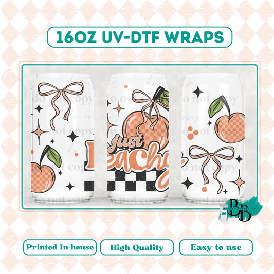 UVDTF 16oz wrap-Just peachy