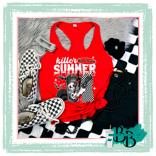 DTF- Killer summer- white accents