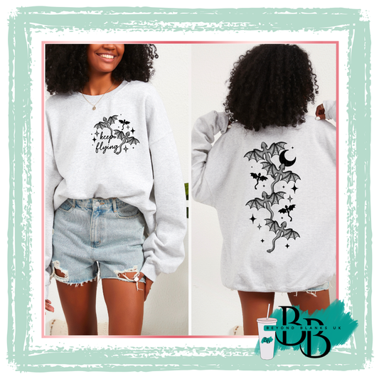 DTF-Keep flying-spine & pocket