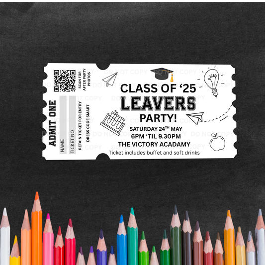 Tickets sublimation PET