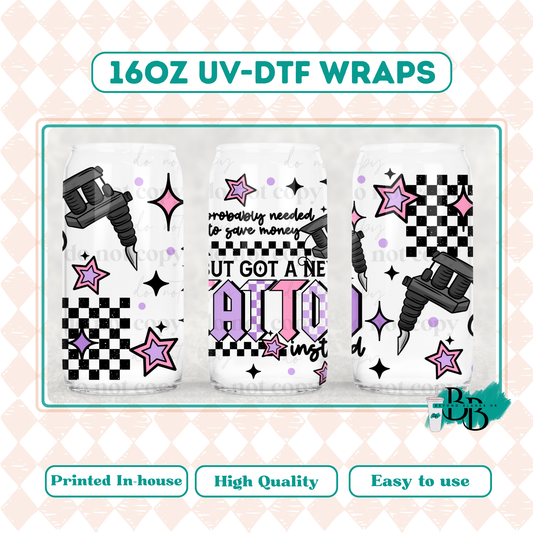 UVDTF 16oz wrap-New tattoo