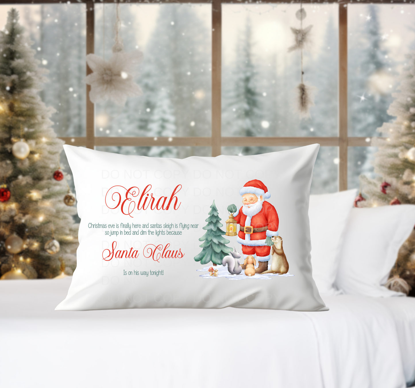 Pillow case & DTF Christmas bundle
