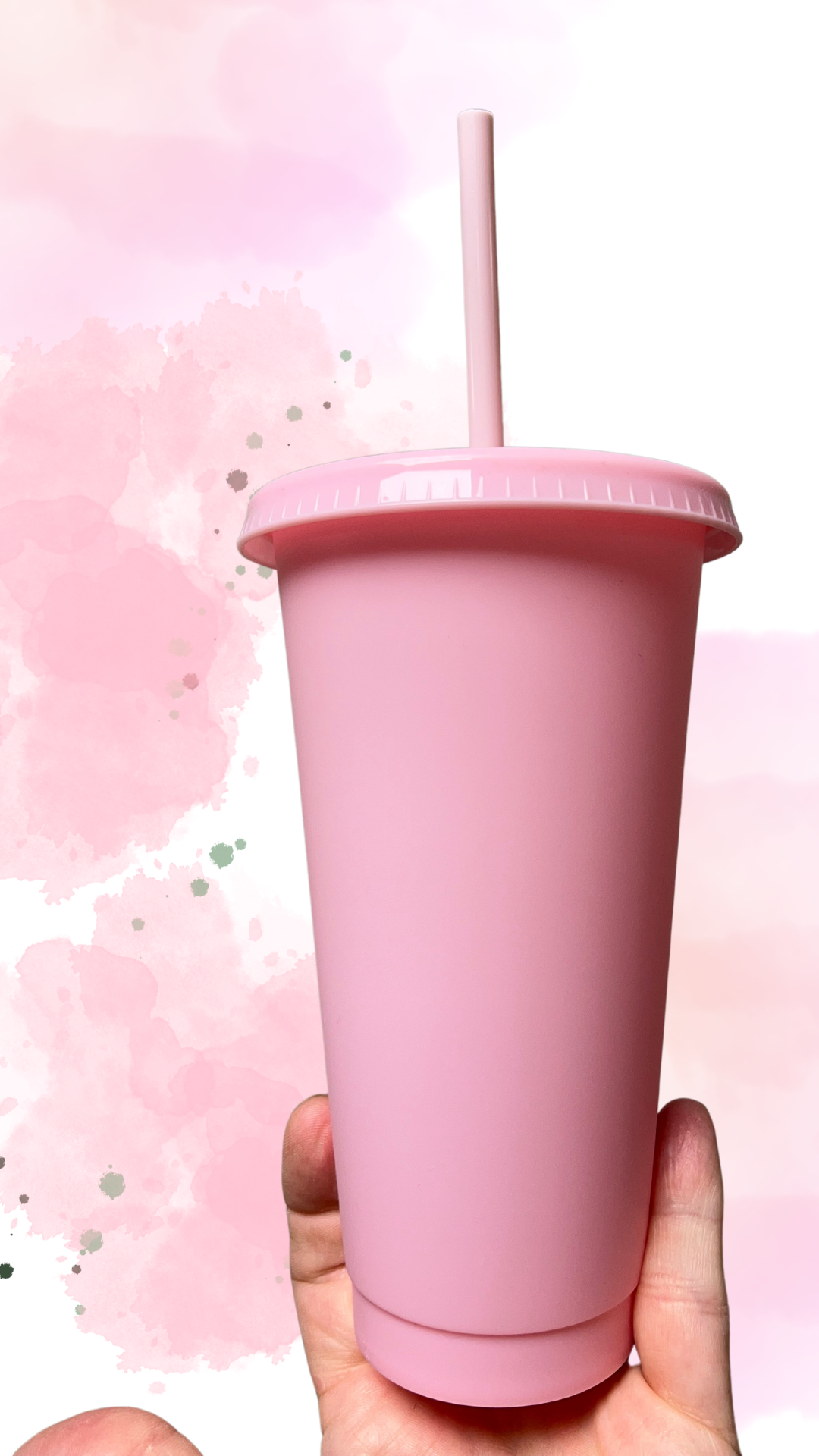 Cold cup  24oz pink #17