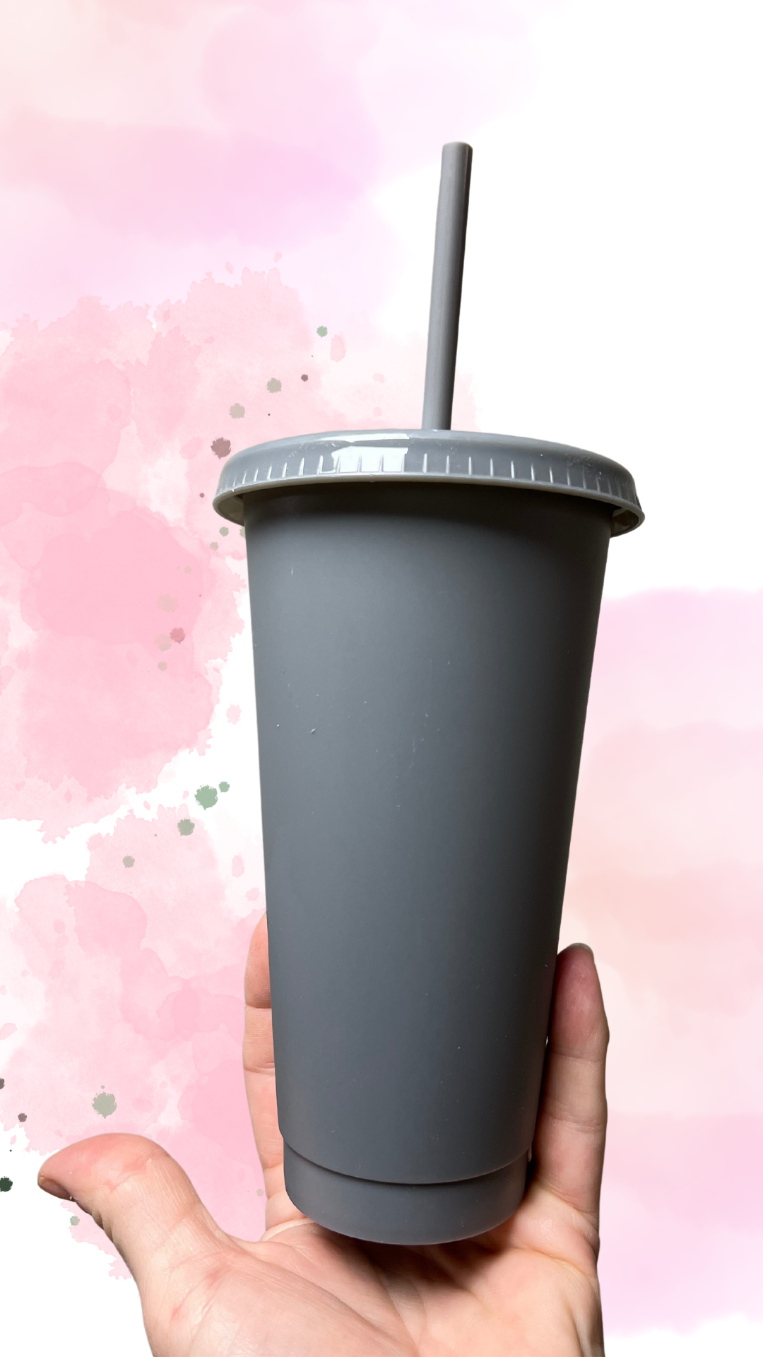 24oz cold cup grey #13