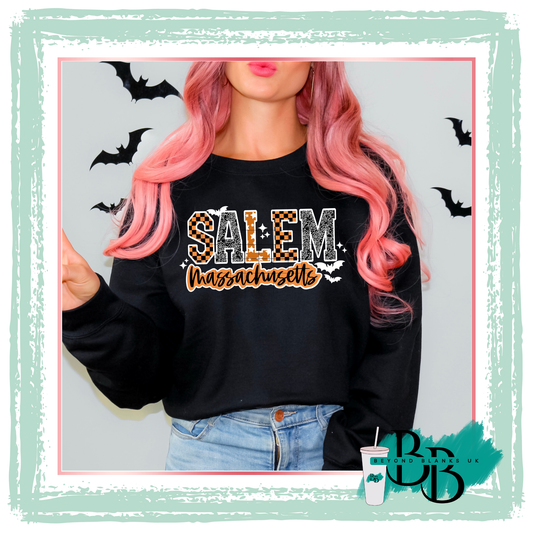 DTF- Salem Massachusetts - white accents