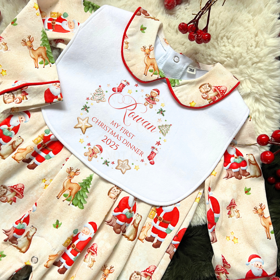 DTF First Christmas Dinner wreath