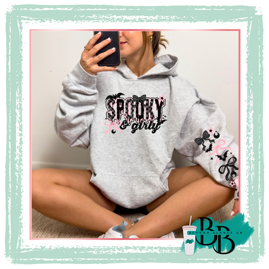 DTF - Spooky girl - front & sleeve