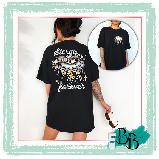 DTF-Storms don't last-white Spine & pocket