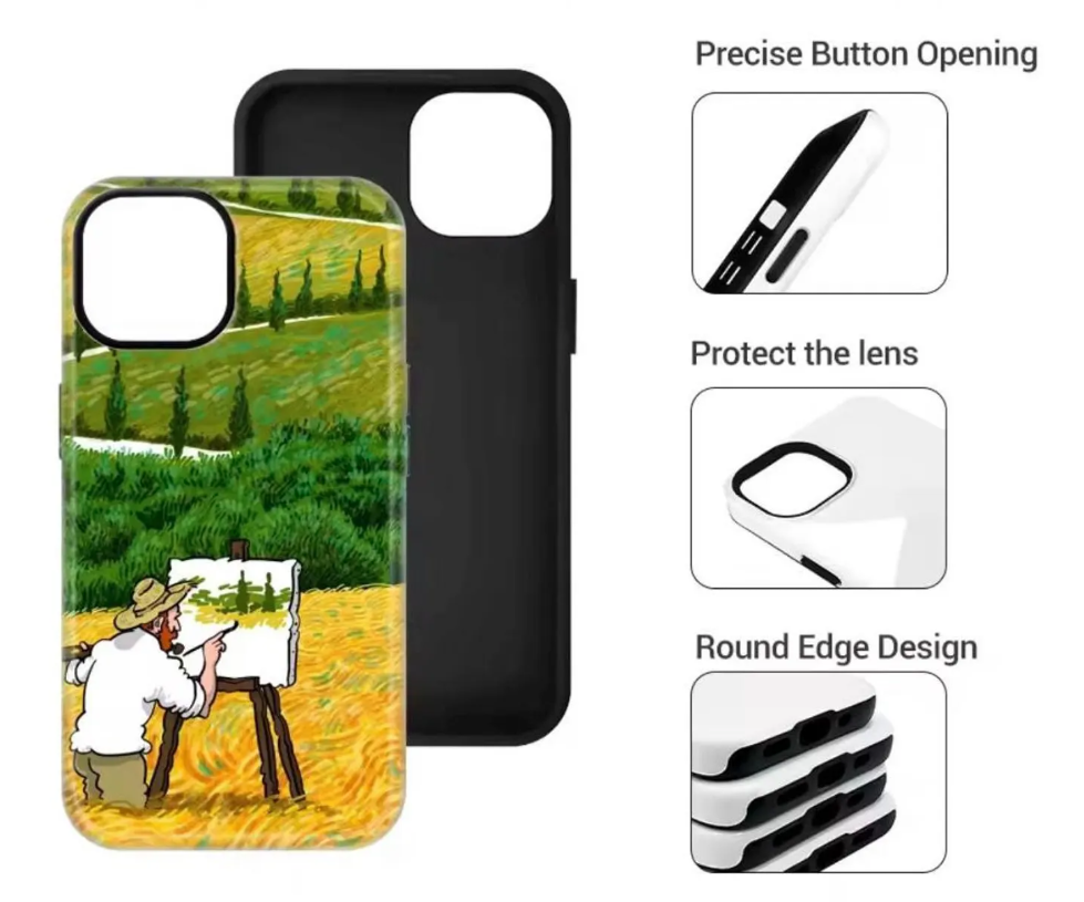 3D sublimation phone vases