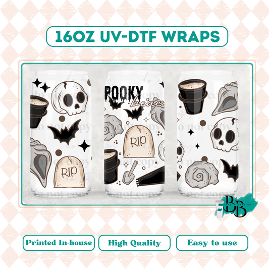 UVDTF 16oz wrap-Spooky beach