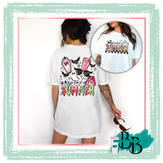 DTF-Spooky summer - spine & pocket