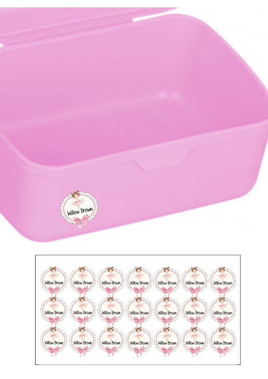 UVDTF Name tags- Ballerina