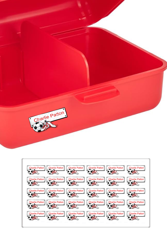 UVDTF Name tags- football red