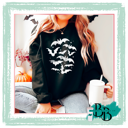 DTF- White flying bats