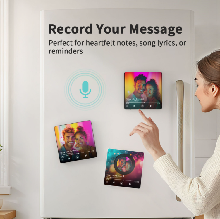 Fridge magnet sublimation Music Player