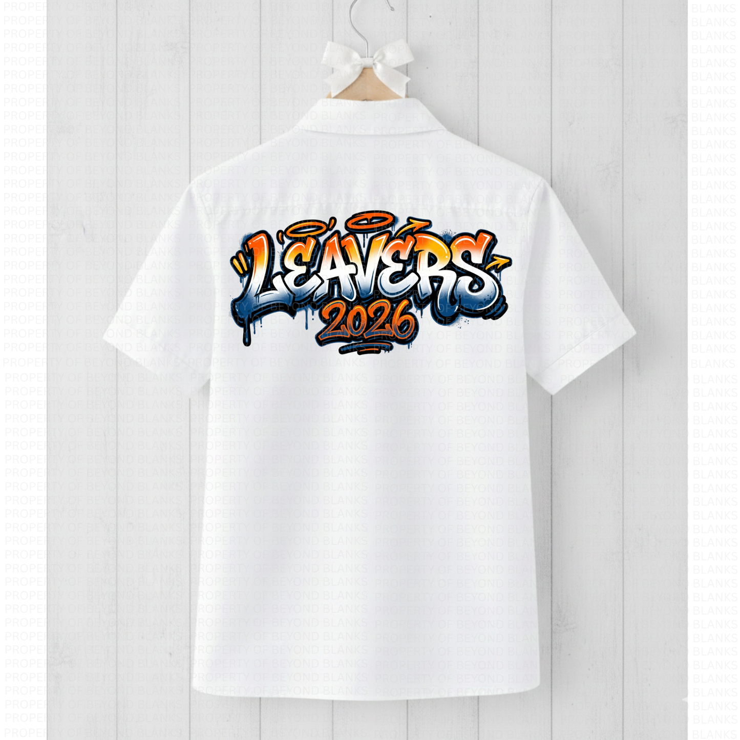 DTF - Leavers 2026 - Graffiti fade
