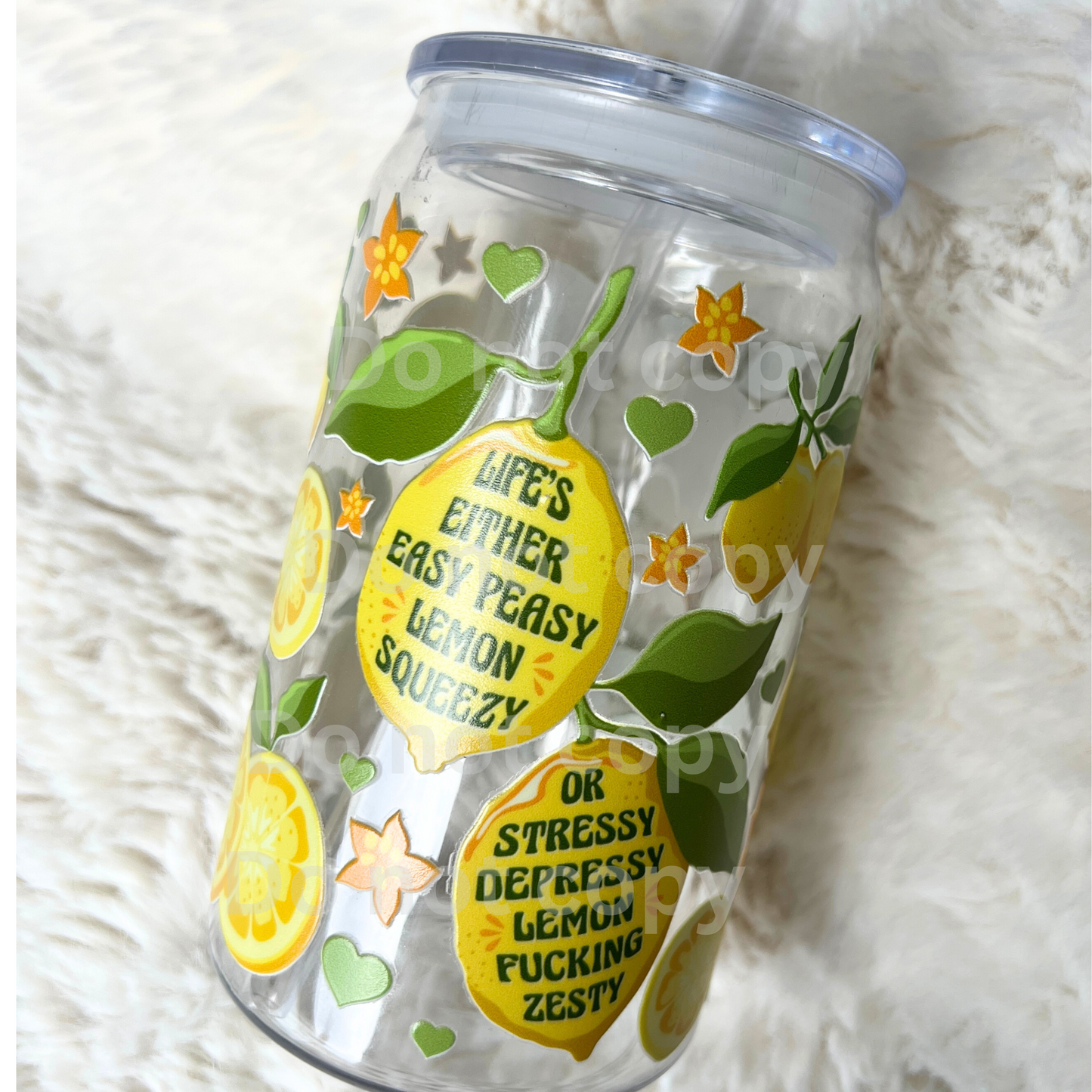 Lemon Squeezy 16oz wrap