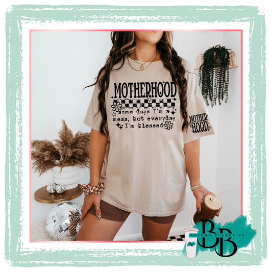 DTF- Motherhood- black