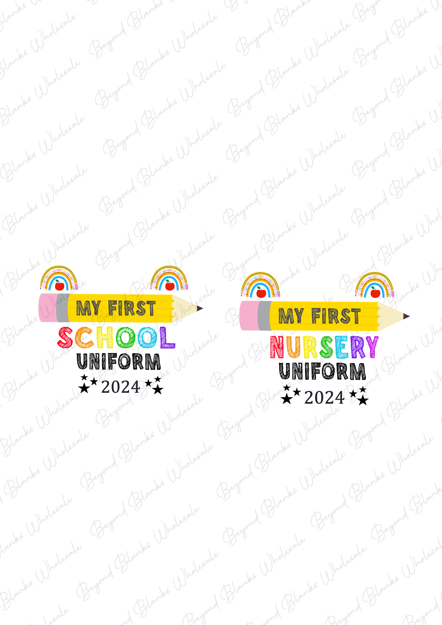 First school- nursery uniform 2024 UVDTF