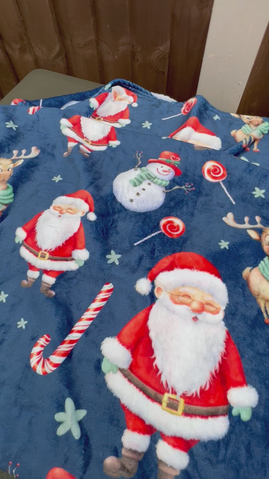 Blanket double sided Christmas Dreams