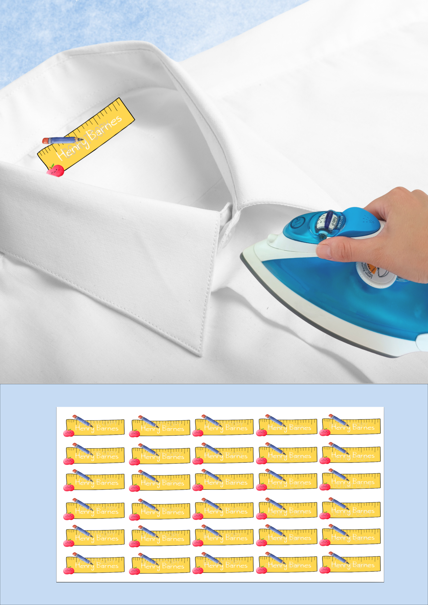DTF - Name tags Ruler