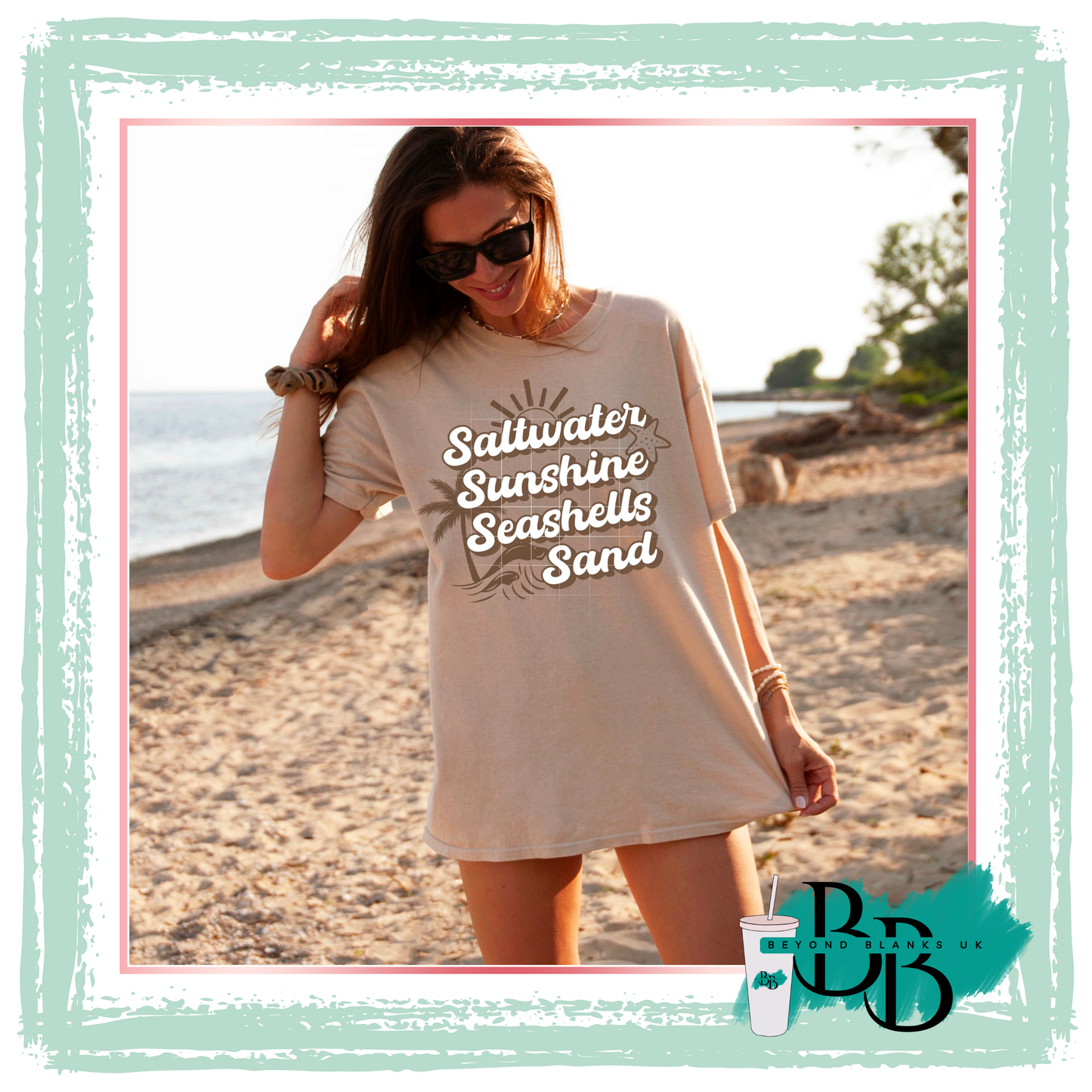 DTF-Saltwater and sunshine - brown