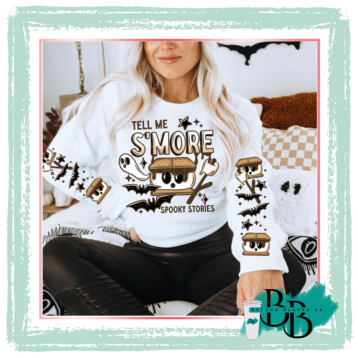 DTF - Spooky stories- chest & sleeve