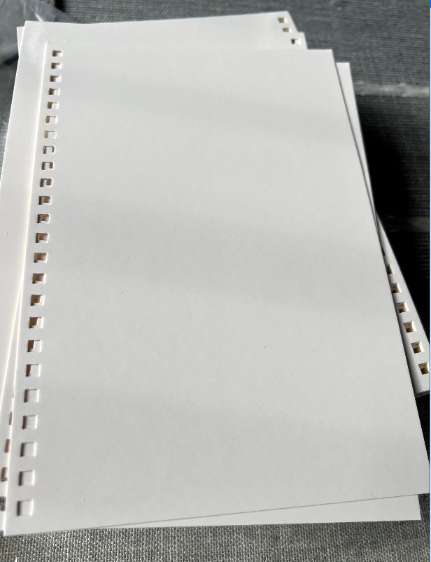 Notebook A5 sublimation cover -Card