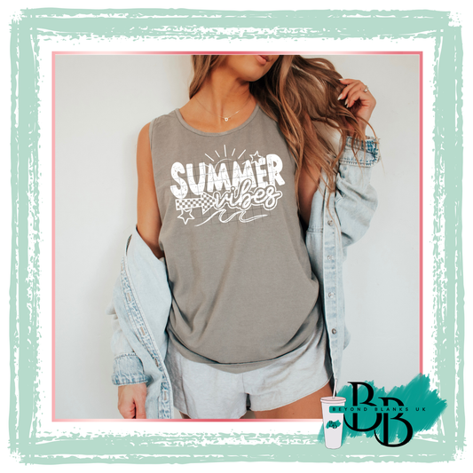 DTF-Summer vibes - white