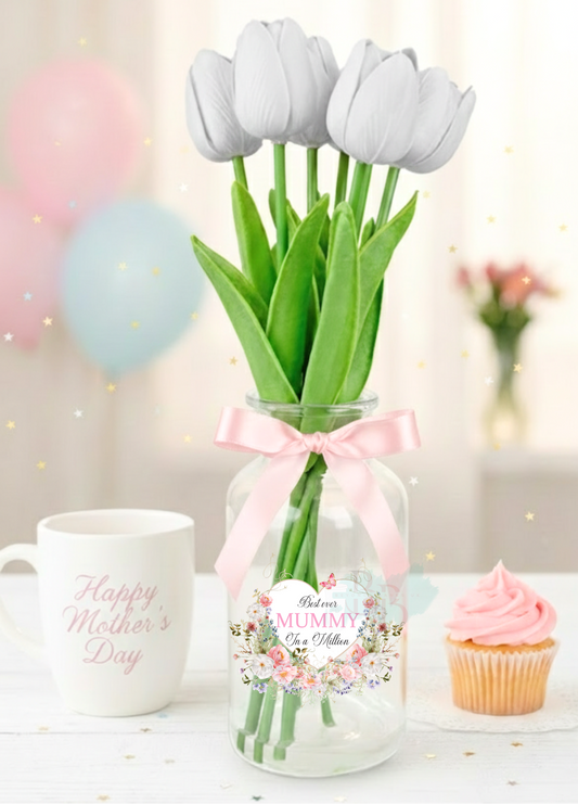 UVDTF-Mothers day floral heart - Best Ever...