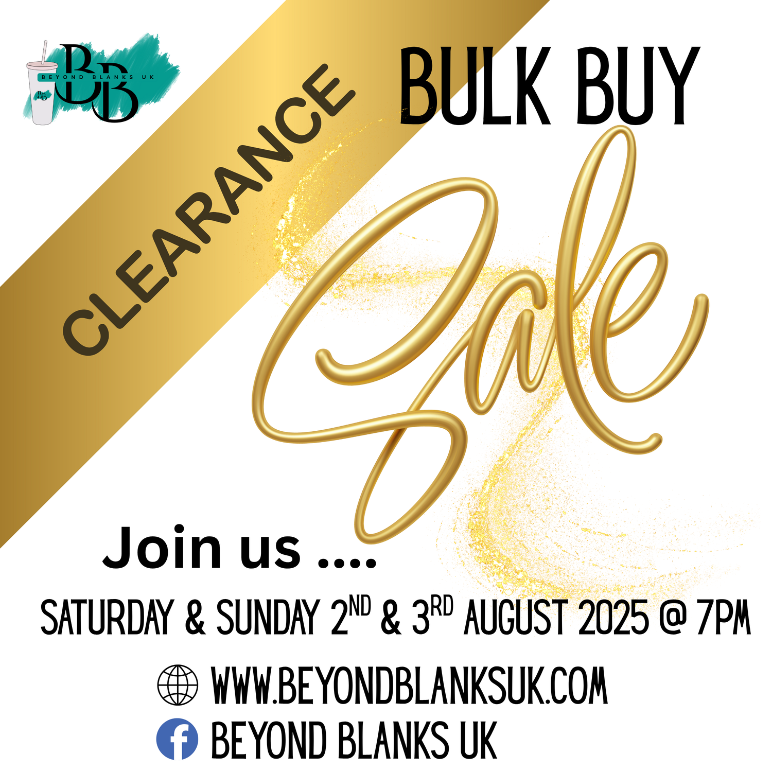 Clearance and Bulk sale