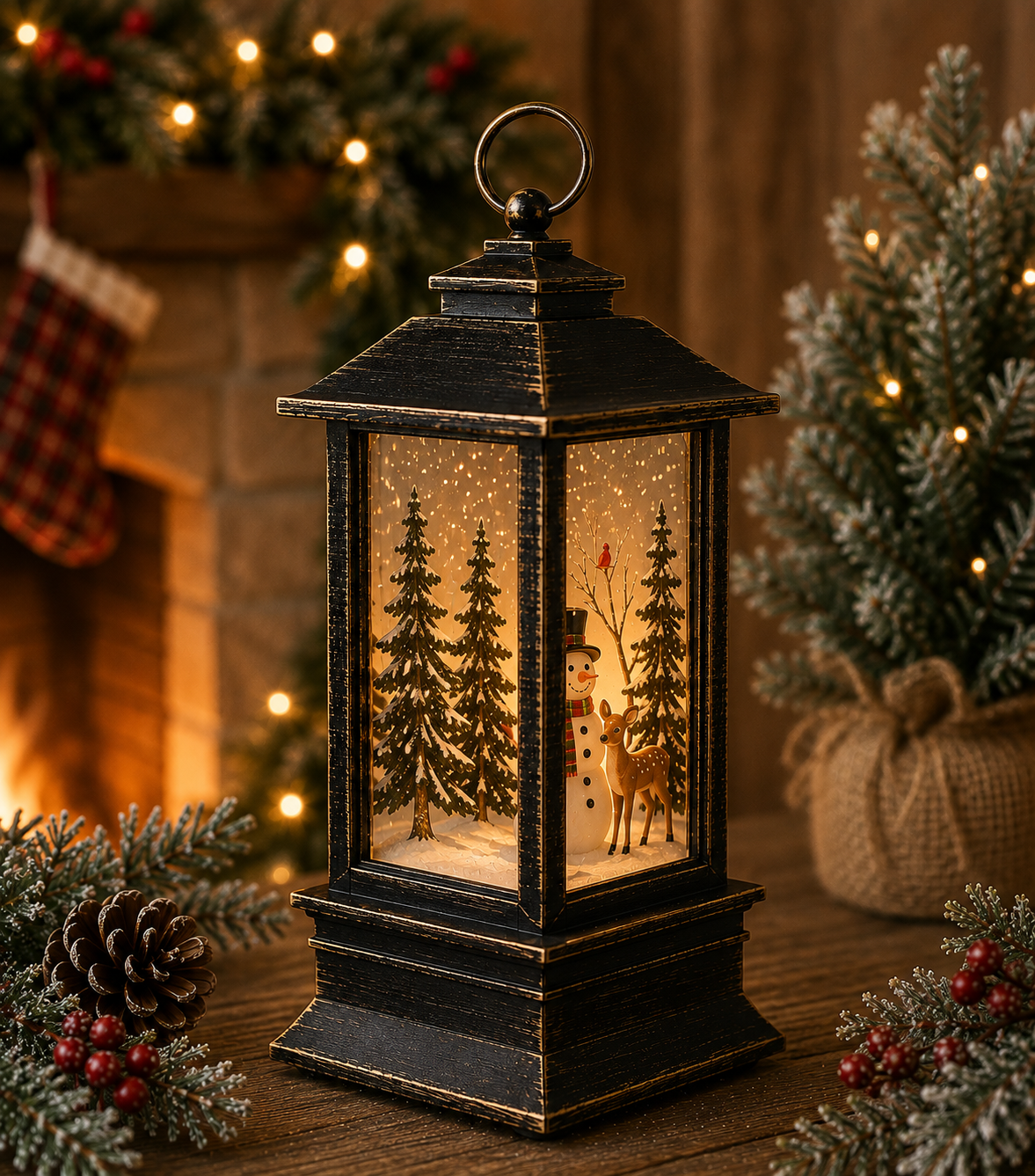 Lanterns - Vintage Victorian Christmas LED