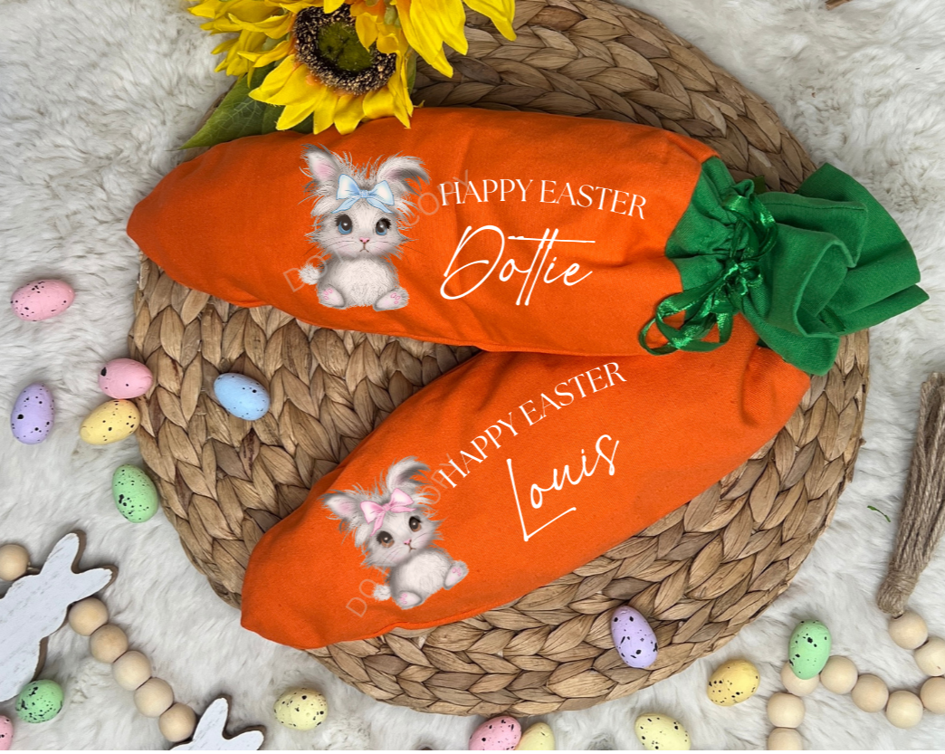 Easter giant carrot treat bag