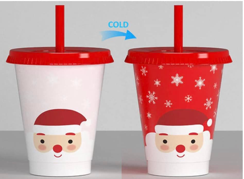 Christmas COLOUR CHANGE cold cup 16oz