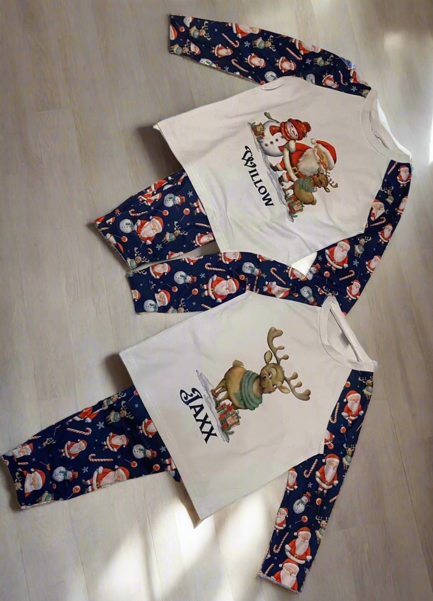 Christmas Dreams sublimation family pyjamas