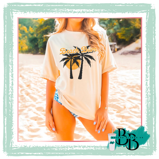 DTF Beach bum yellow
