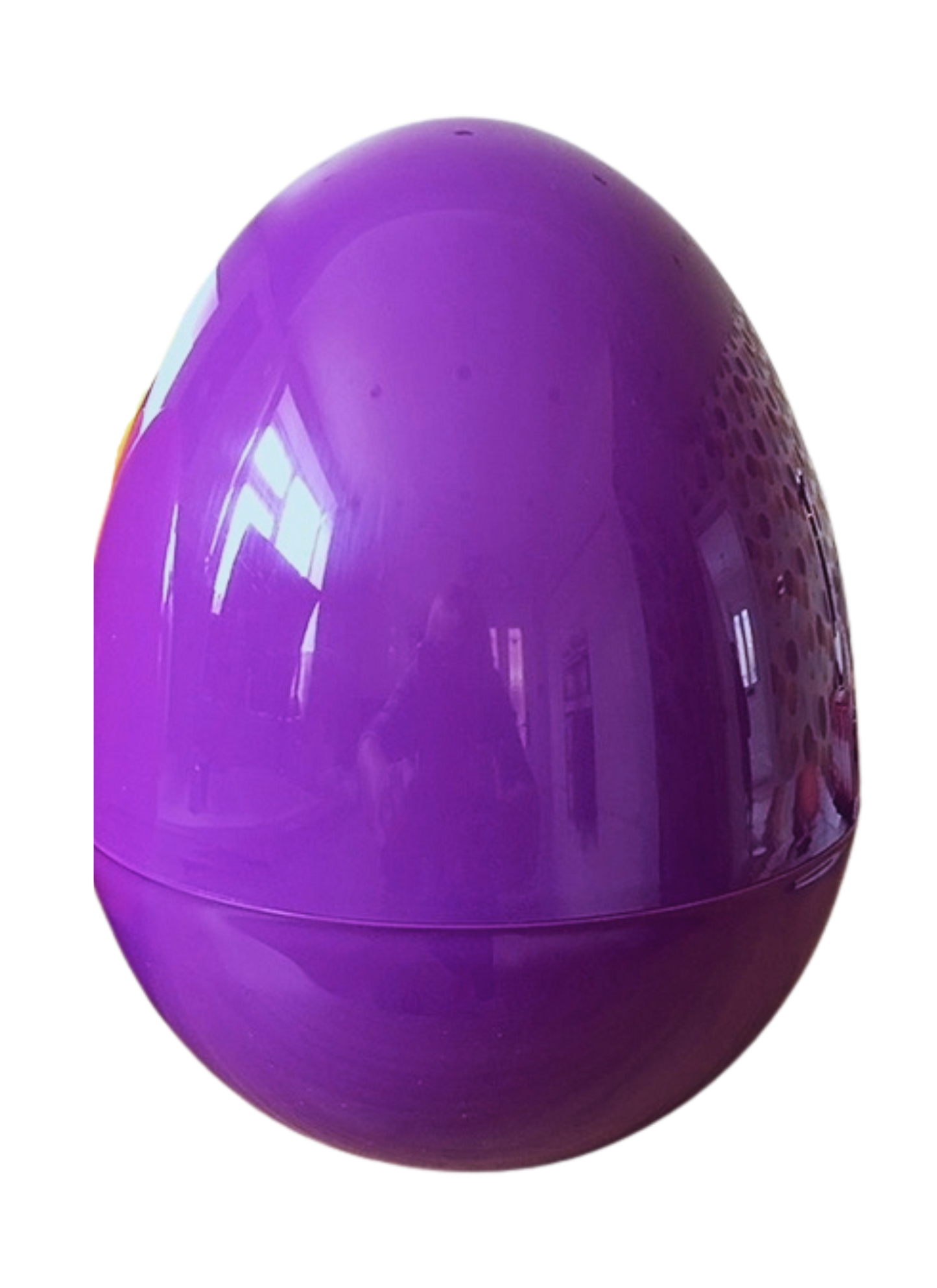 Giant jumbo fillable plastic eggs