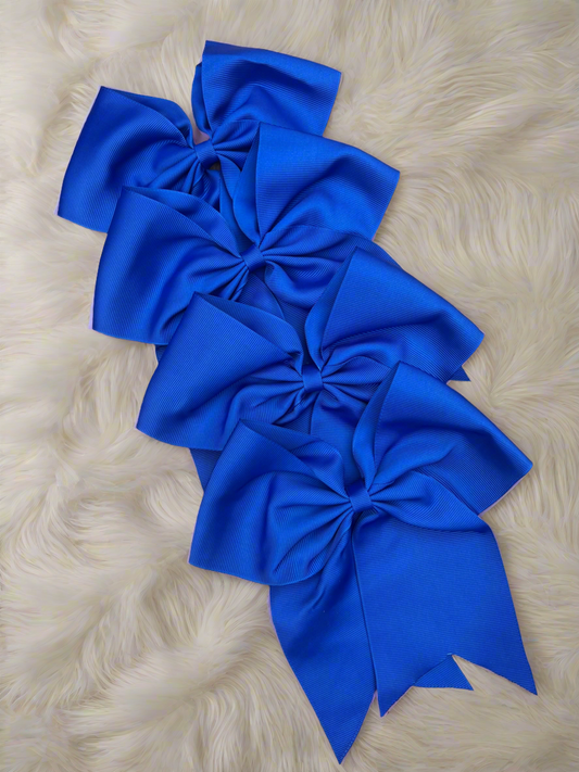 6” Bow Royal blue