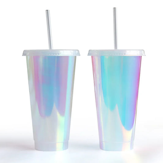 Holographic cold cups 24oz