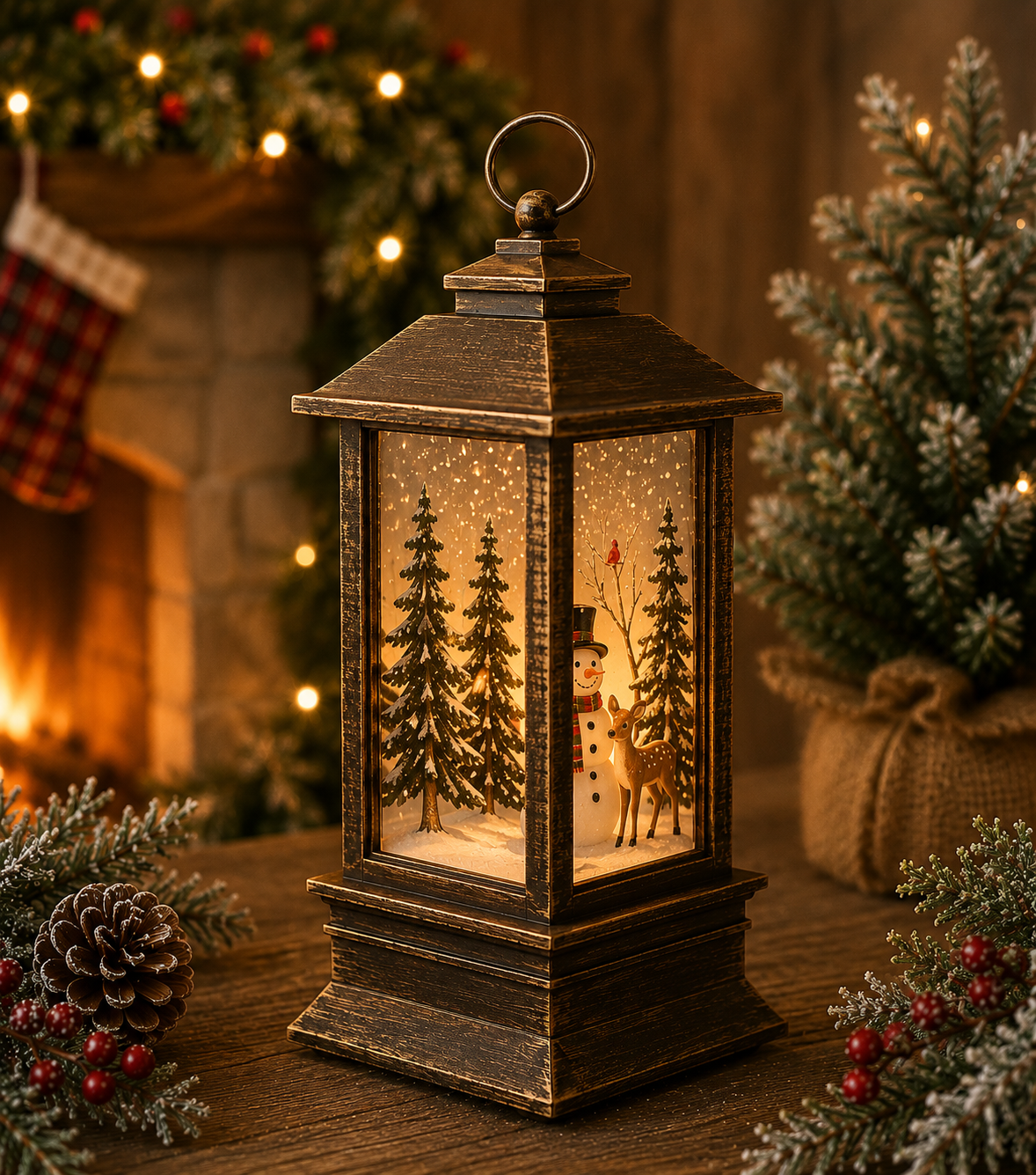 Lanterns - Vintage Victorian Christmas LED