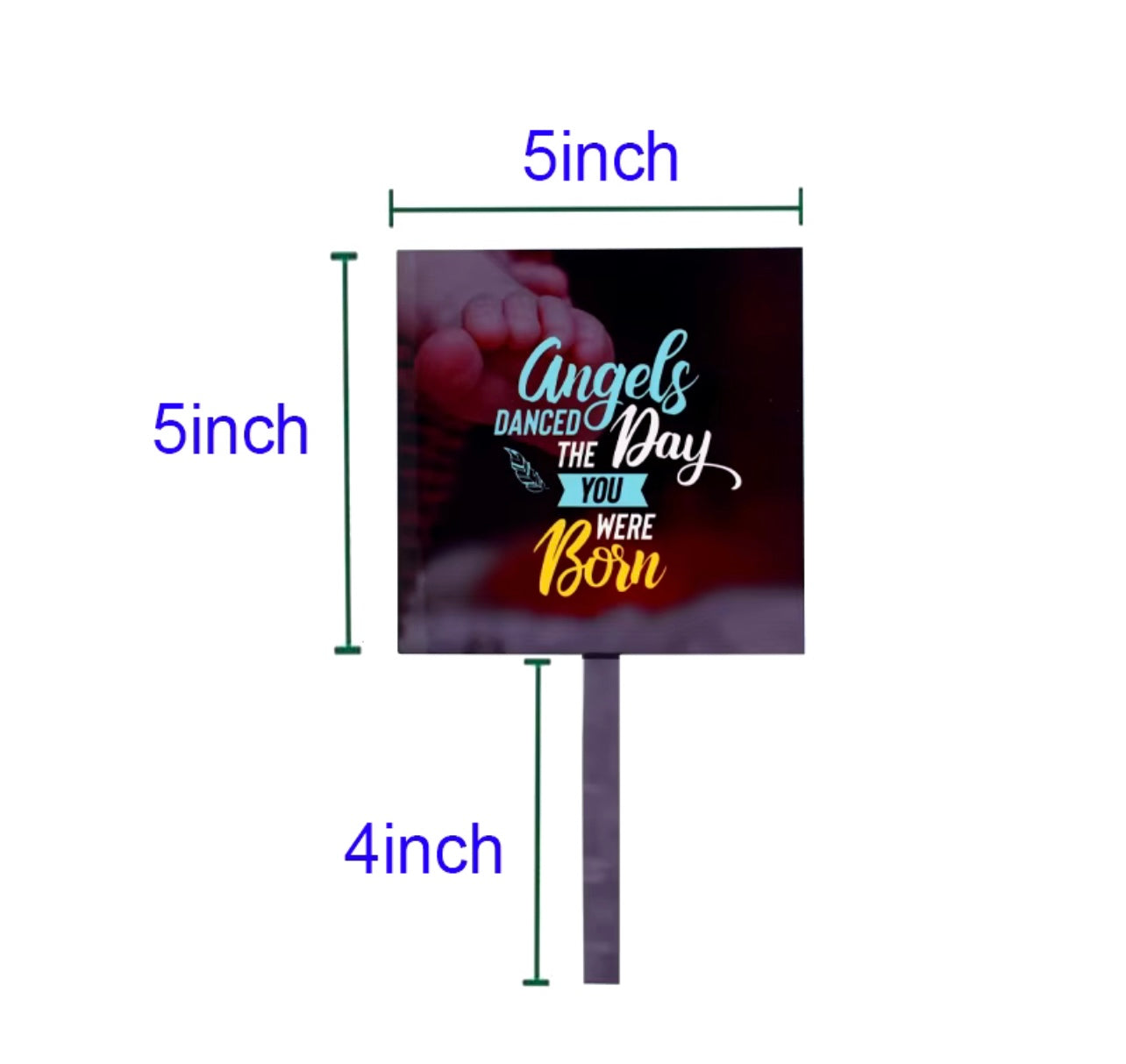 Cake toppers MDF sublimation