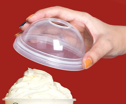 Plastic tumbler Dome lid single