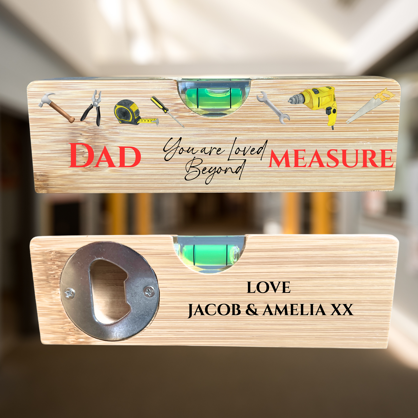 UVDTF - DAD, loved beyond measure -Red