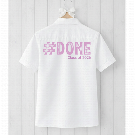 DTF - Leaver 2026 - #DONE Pink