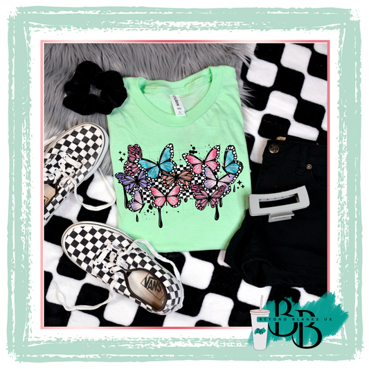DTF- Drippy butterflies