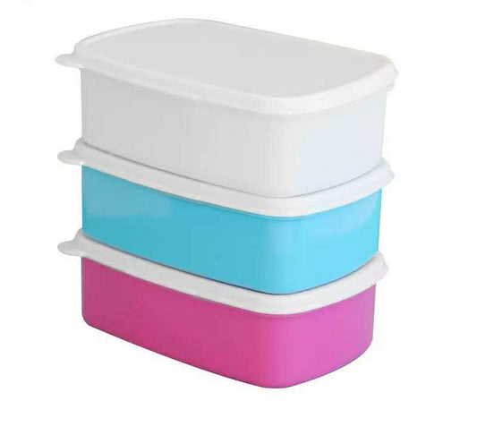 Lunch box plastic sublimation
