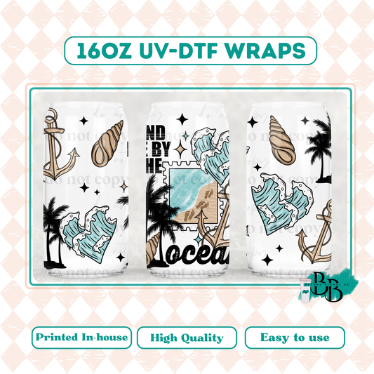 UVDTF 16oz wrap- find me by the ocean