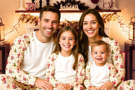 Christmas Family sublimation pyjamas - Santas Forest Friends