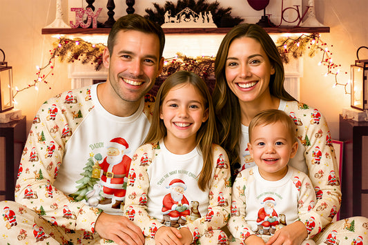 Christmas Family sublimation pyjamas - Santas Forest Friends